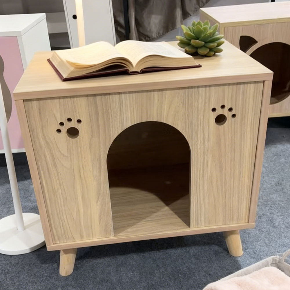 Bedside table pet cabinet