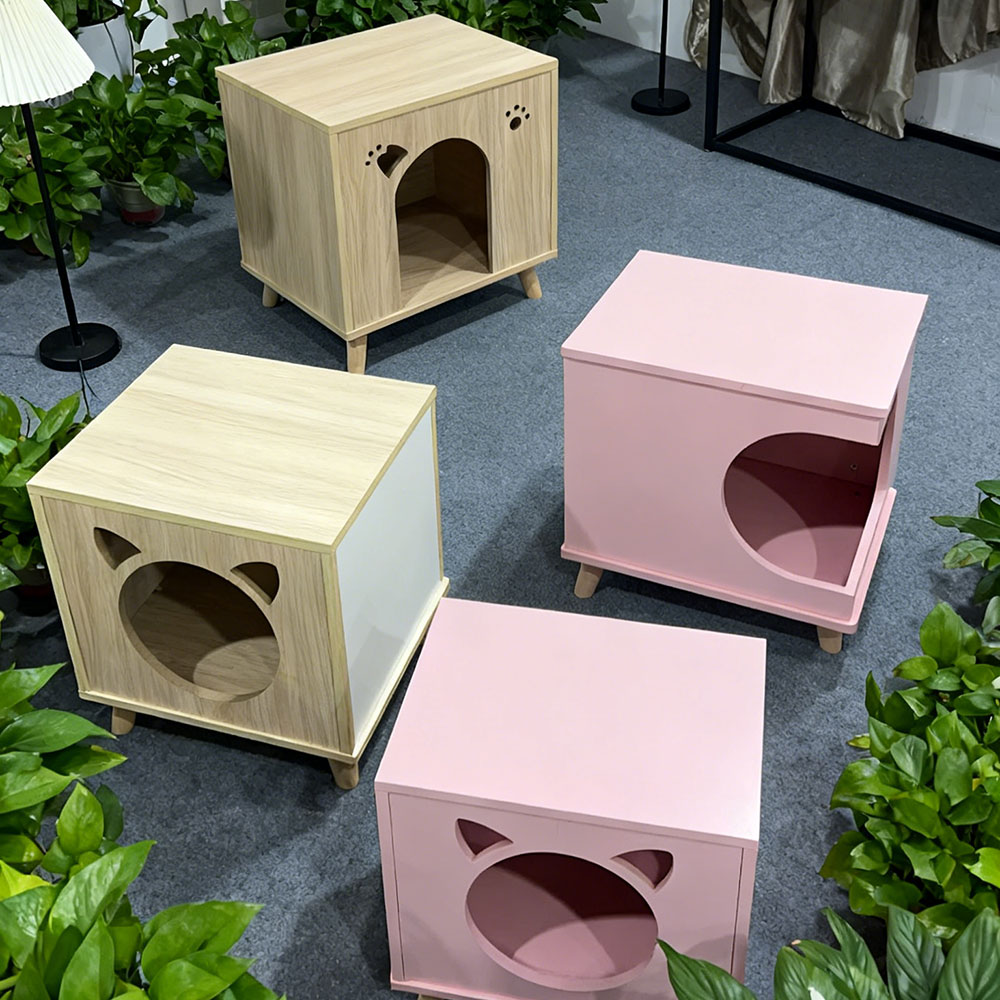 Bedside table pet cabinet